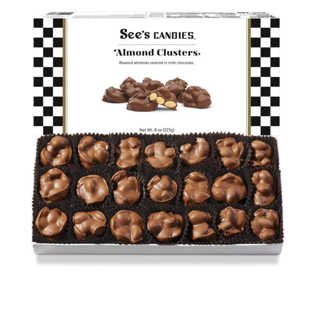 Almond Clusters - Milk Chocolate Covered Almonds