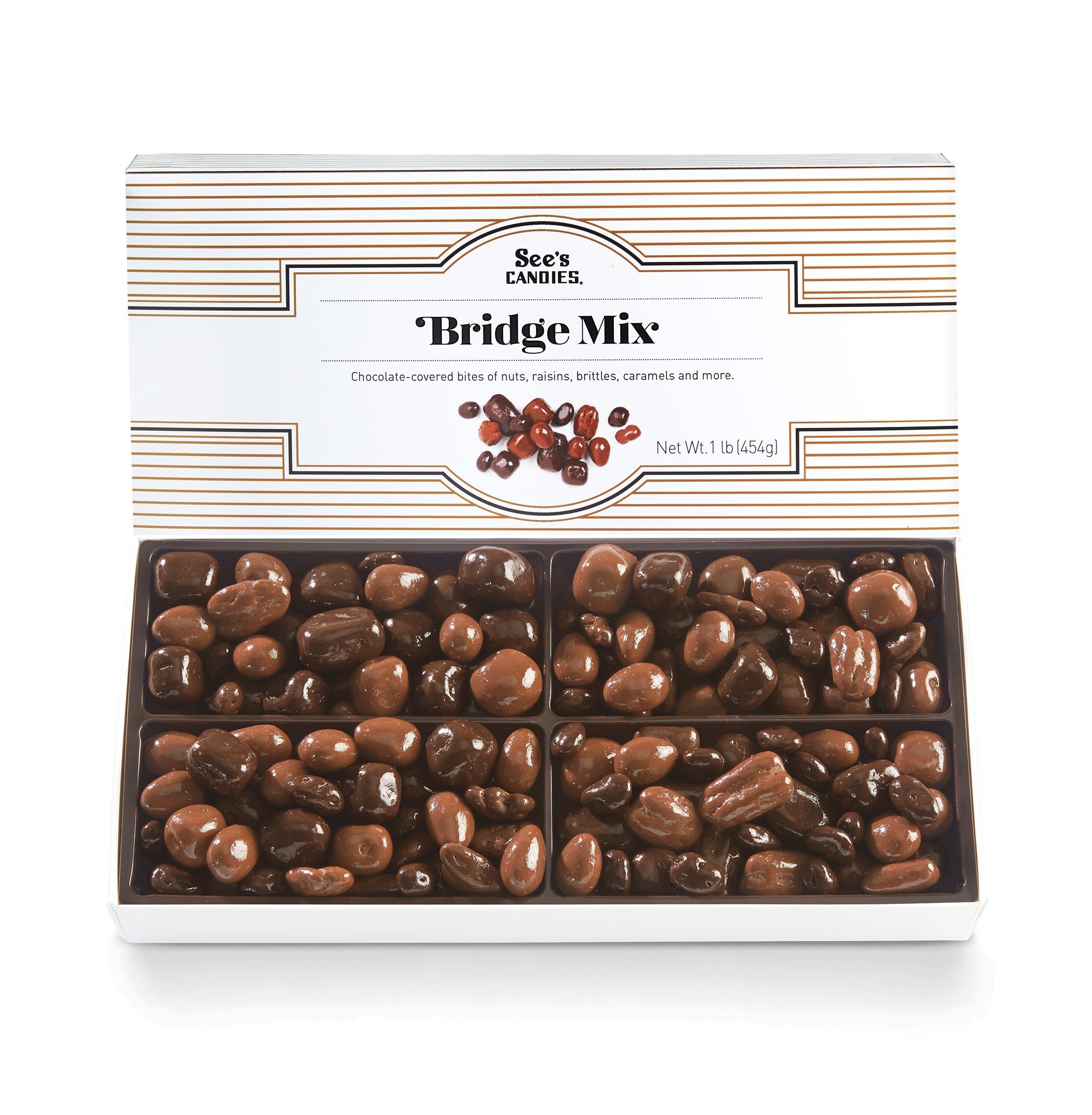 Bridge Mix - Candy, Nuts, Raisins, and Chocolate Mix