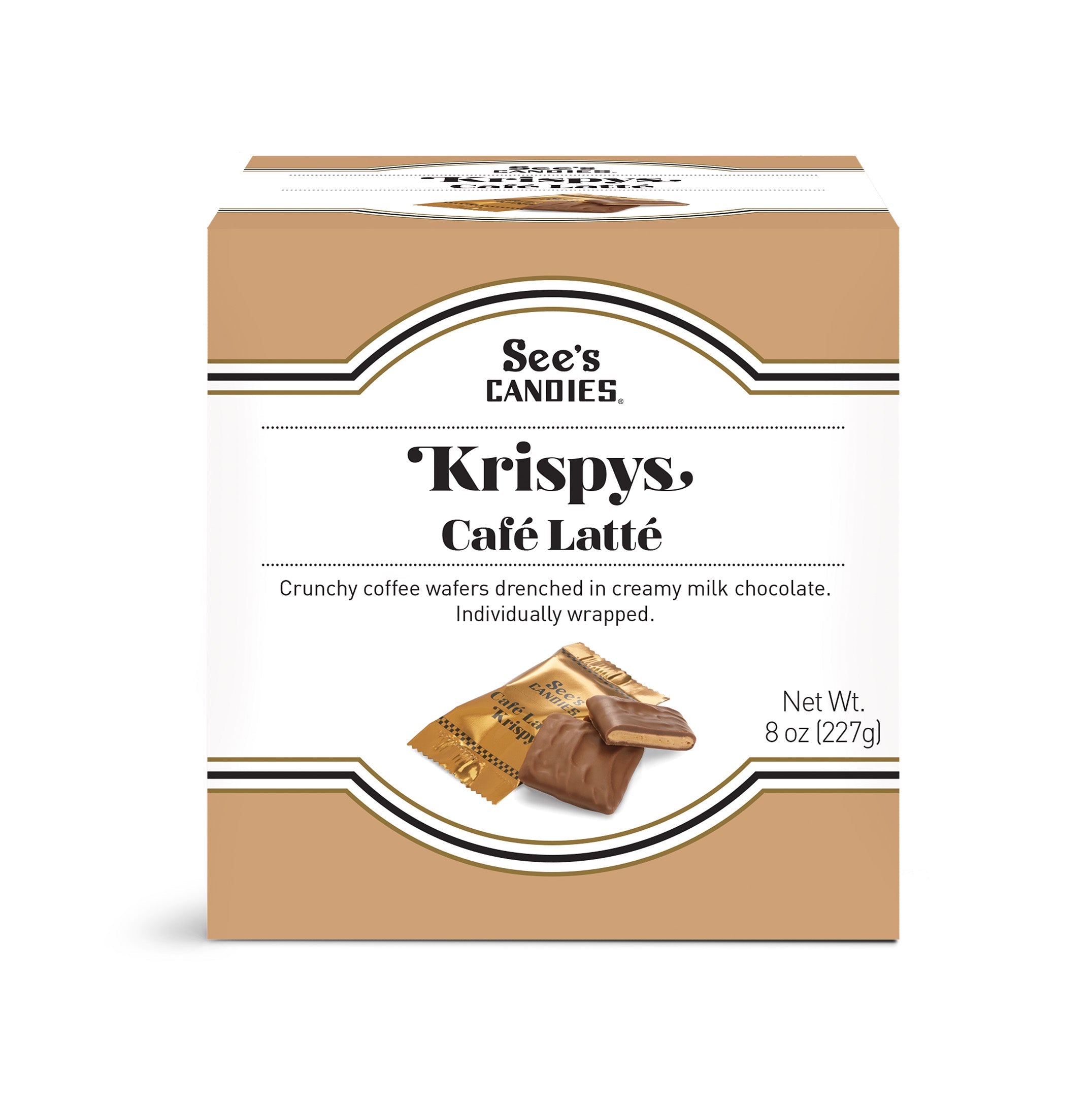 Cafe Latte Krispys - Crispy Coffee Latte