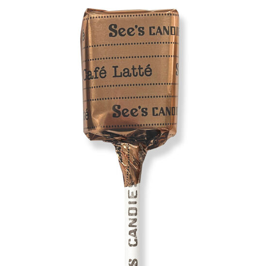 Cafe Latte Lollypop - Coffee Latte Lollipop