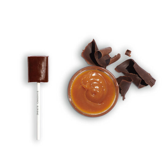 Chocolate Caramel Lollypops - Chocolate Caramel Lollipops