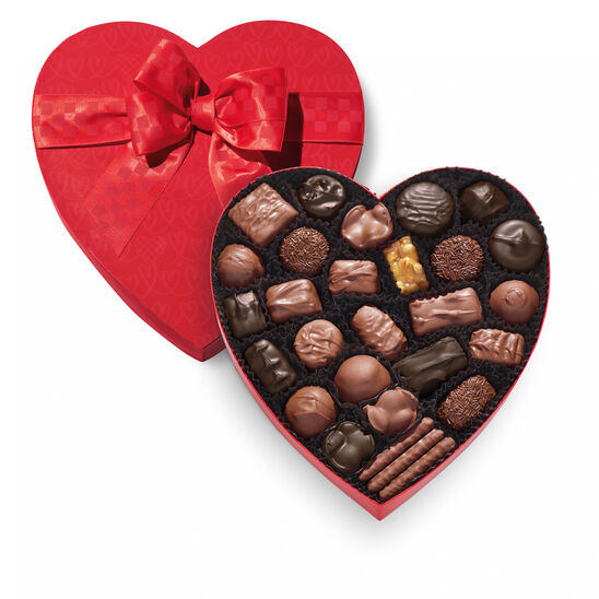 Classic Red Heart Assorted Chocolates - Classic Red Heart Assorted Chocolates
