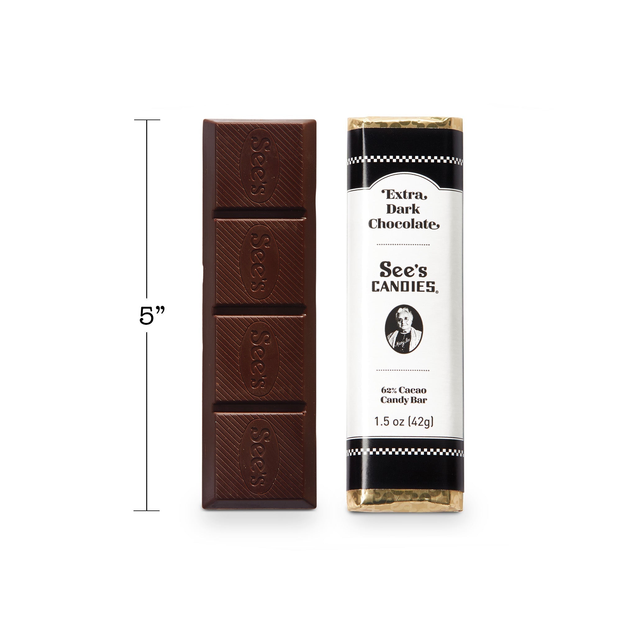 Extra Dark Chocolate Candy Bar - Extra Dark Chocolate Bar