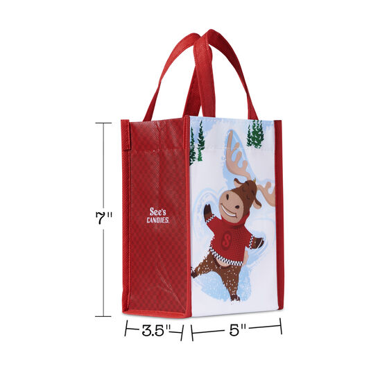 Merry Moose Treat Bag - Moose Gift Bag
