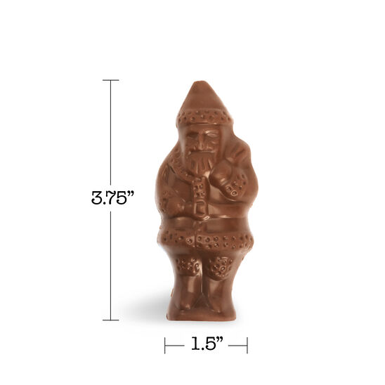 Milk Chocolate Santa - Santa Claus in Milk Chocolate