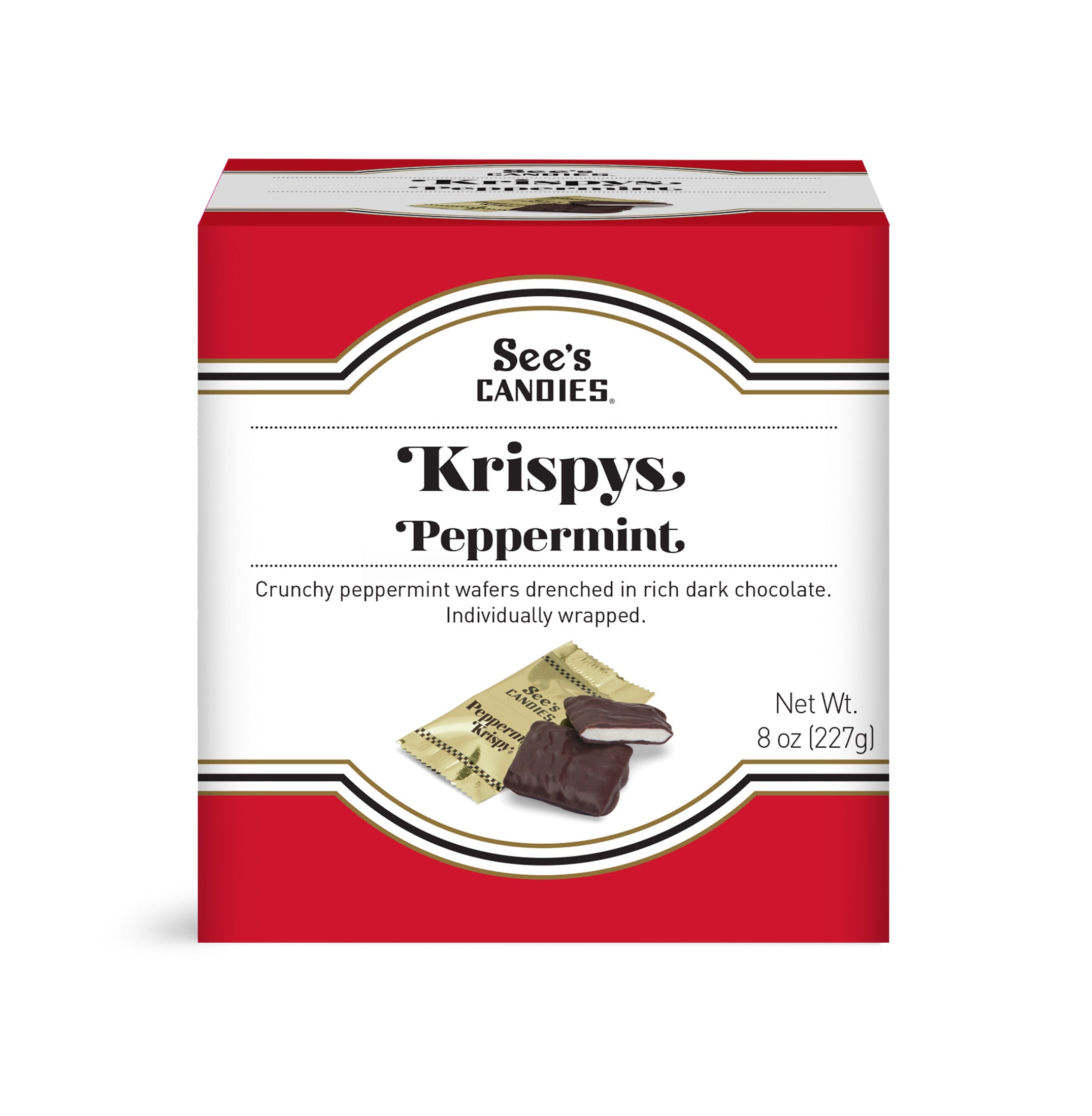 Peppermint Krispys - Mint Crisps