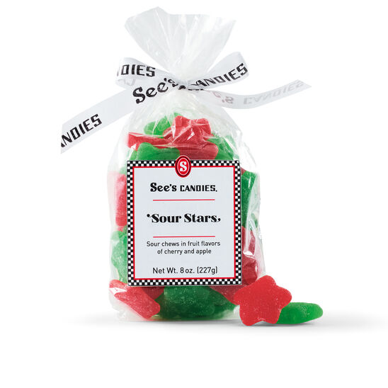 Sour Stars - Star-Shaped Gummies