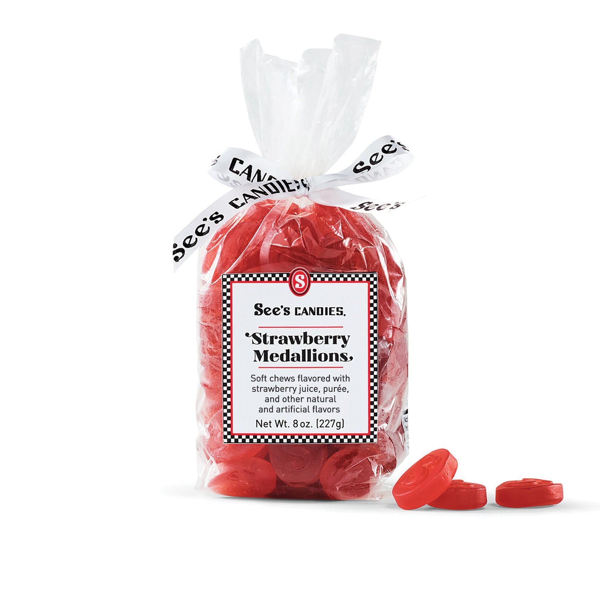 Strawberry Medallions - Strawberry Gummies