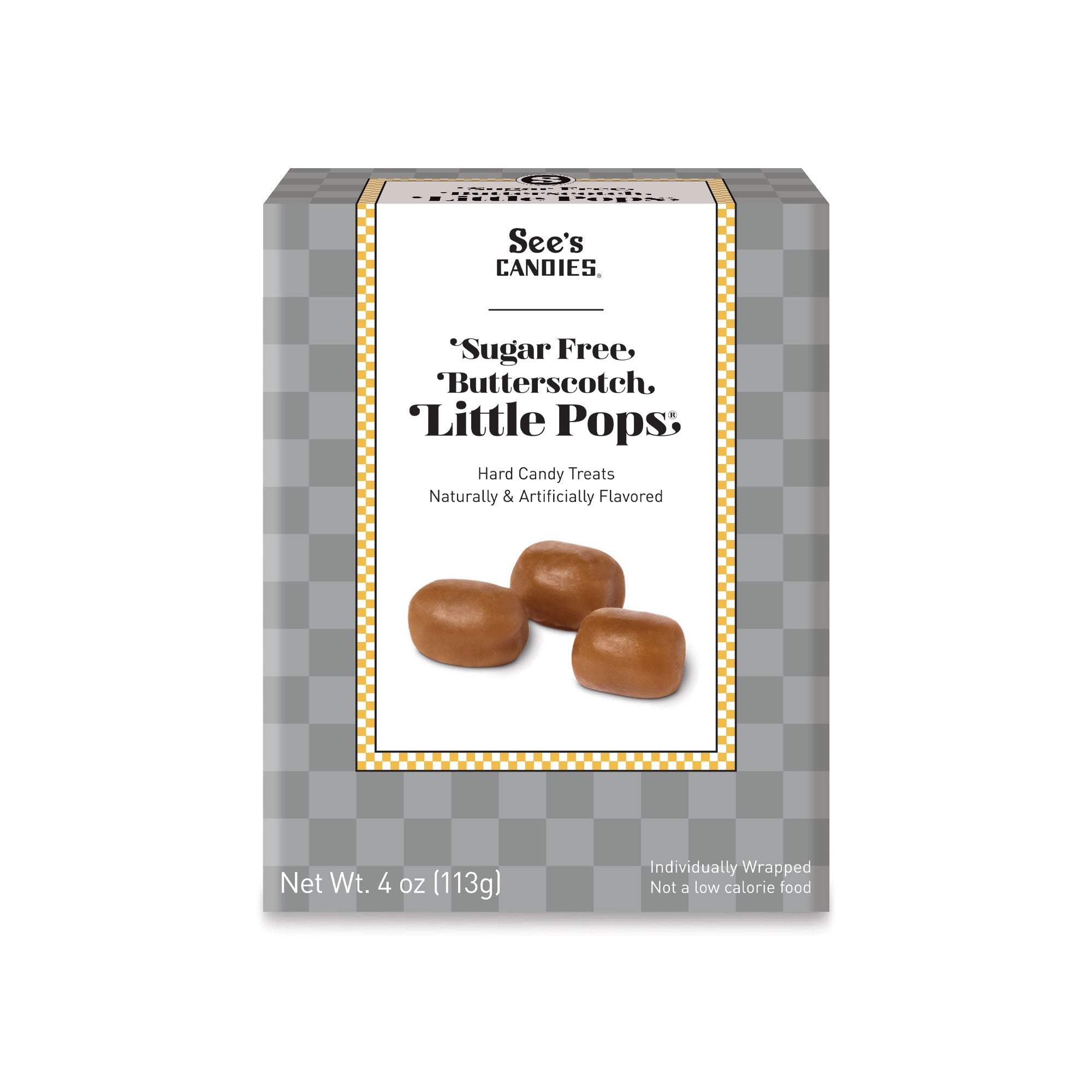 Sugar Free Butterscotch Little Pops - Sugar-Free Butterscotch Candies