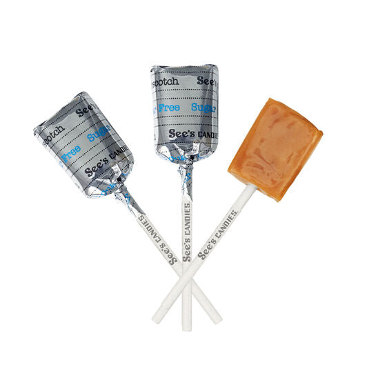 Sugar Free Butterscotch Lollypops - Sugar-Free Butterscotch Lollipops