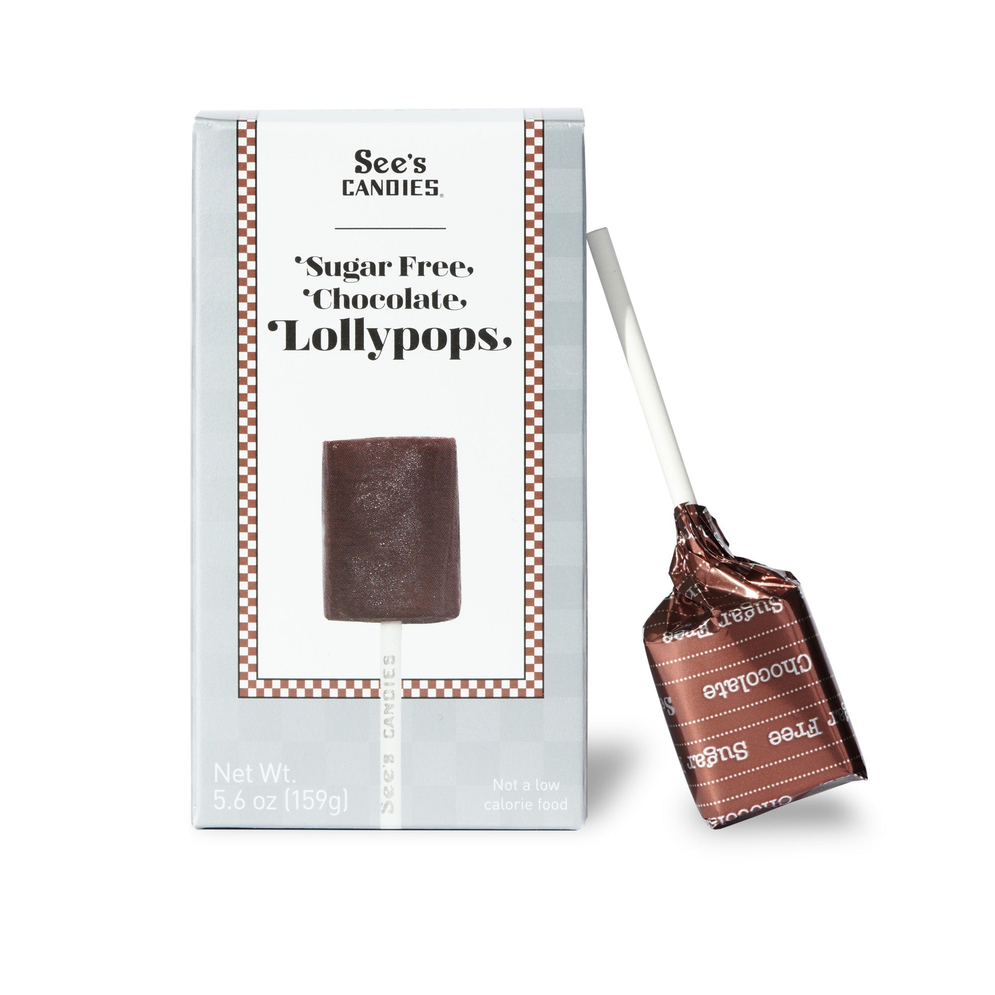 Sugar Free Chocolate Lollypops - Sugar-Free Chocolate Lollipops