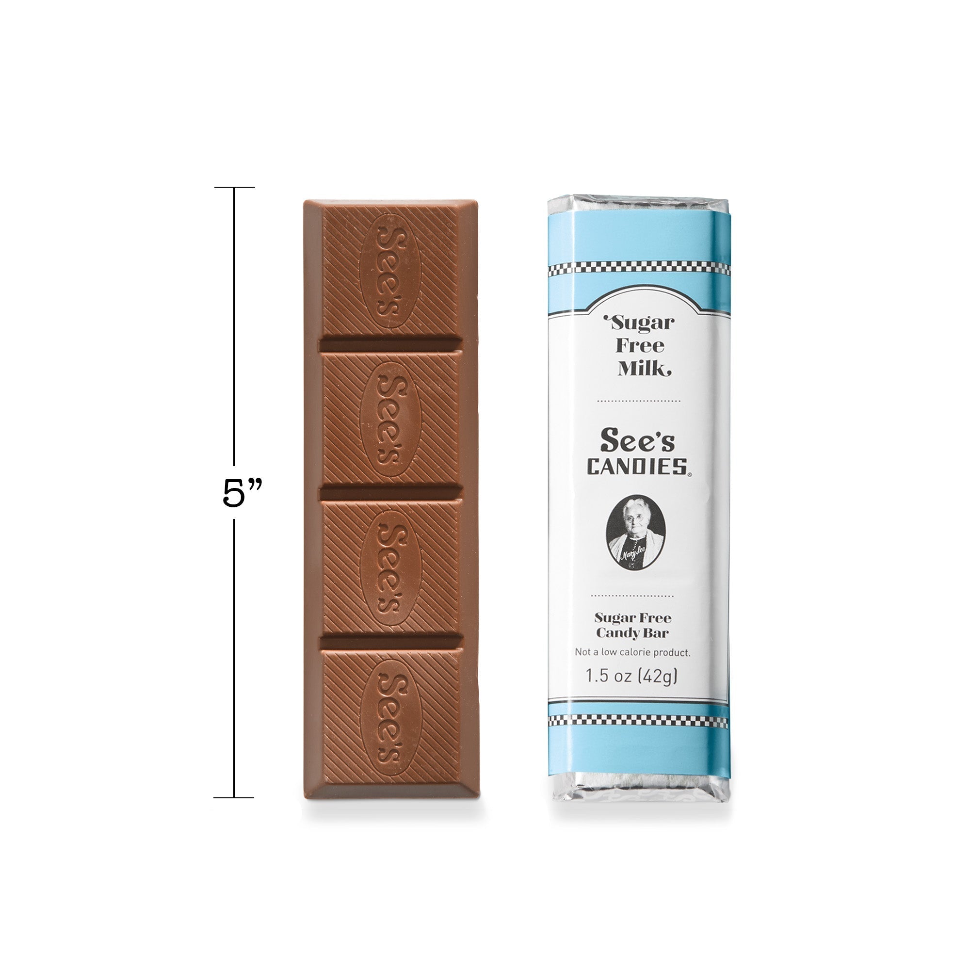 Sugar Free Milk Candy Bar - Sugar-Free Milk Chocolate Bar