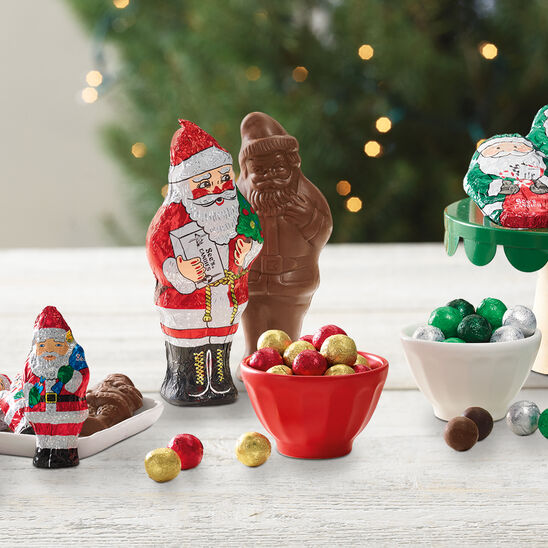Tall Milk Santa - Large Milk Chocolate Santa